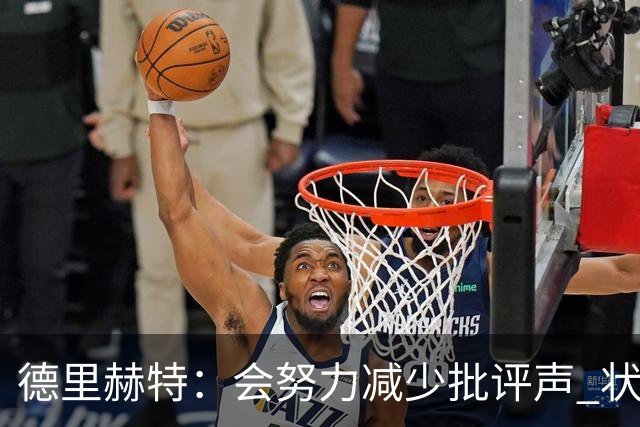 德里赫特：会努力减少批评声 状态还没达到100%